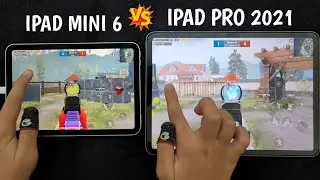 IPAD MINI 6 VS IPAD PRO 2021 PUBG MOBILE TEST | GRAPHICS, FPS AND BULLET REGISTRATION TEST