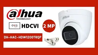 Новая HDCVI-камера Dahua DH-HAC-HDW1200TRQP 2 Мп, быстрая установка, распаковка