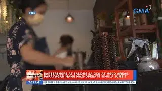 UB: Barbershops at salon sa GCQ at MGCQ areas, papayagan nang mag-operate simula June 7
