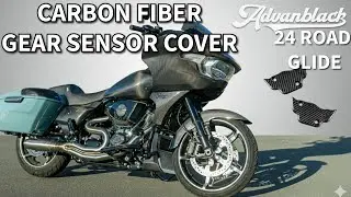 How to Install Advanblack Carbon Fiber Gear Sensor Cover | Touring & Softail