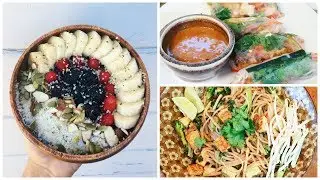 WHAT I EAT IN A DAY + HEALTHY VEGAN FOOD HAUL | ItsMandarin