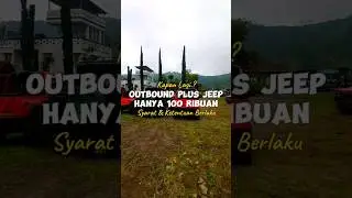 Paket Outbound dan Jeep Kemuning Cara Paling Seru Menikmati Ke Indahan Alam Kemuning #shortvideo