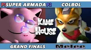 Kame House 106 GRAND FINALS - SUPER ARMADA (Jigglypuff) Vs. Colbol (Fox) Smash Melee - SSBM