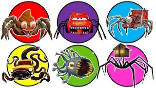 Kumpulan Monster || Car Eater,Beholder Eater,House Head,ChooChoo Charles,McQueen Eater,Poop Eater