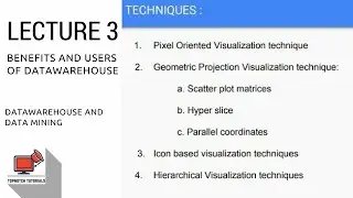 Data Mining : Data Visualization Techniques