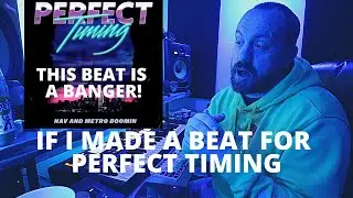 Made a NAV type beat & its a BANGER! | Making a beat for Perfect Timing | Kyle Beats drum kit