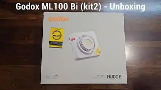 Godox ML100 Bi Kit2 & ML GB Unboxing