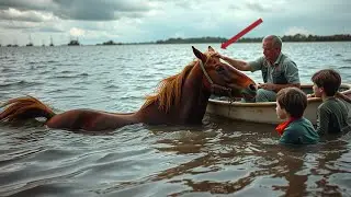 Billionaire’s Neighbor Discovers a Horse Left Behind After Devastating Flood What Happened Next