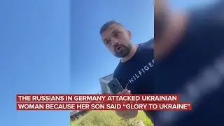 The Russians in Germany attacked Ukrainian woman because her son said 