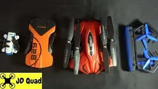 Folding Quadcopter Drone Mechanism Overview