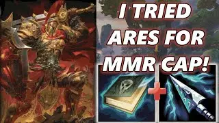 I PLAYED ARES TO TRY TO MMR CAP! - Season 10 Masters Ranked 1v1 Duel - SMITE