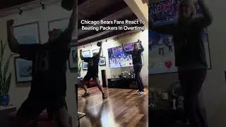 Chicago Bears Fans React ToBeating Packers In Overtime#chicagobears #calebwilliams #greenbaypackers