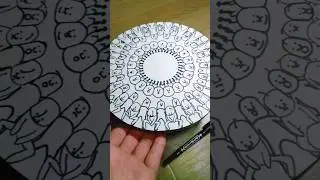 Mesmerizing Phenakistoscope Animation | Old-School Optical Illusion Magic! #shorts