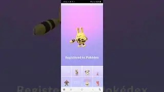 My first Elekid in Pok&eacute;mon Go!