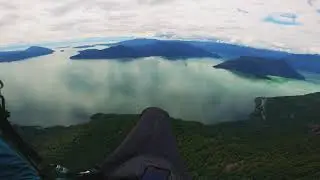 Paragliding Tunnel Bluffs , Lions Bay, BC
