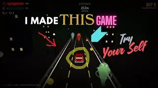 I made MY own GAME try this ONCE okay !!!!! || if you want to know how i made then comment me okay.