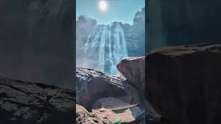 Highest Waterfall #shorts #waterfall #viralshort #andhra