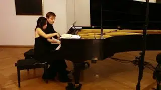 Konzert Klavier zu vier H&auml;nden; Martin Ritter: &hellip; it cannot be express'd; Tanaka Dziurbiel Piano Duo