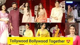 Kalyan Navratri Festival Bollywood Si Tollywood All Together 😍 Nagarjuna Sreeleela Tabu Malaika