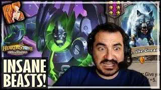 BEST BEAST BUILD YET?! - Hearthstone Battlegrounds