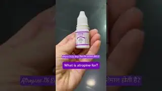 atropine #shorts #yt #viral #eye #atropine #eyecare #medico #explore #doctor #success #love #opd
