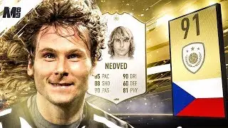 FIFA 19 NEDVED REVIEW | 91 PRIME NEDVED PLAYER REVIEW | FIFA 19 ULTIMATE TEAM