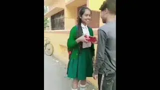 school proposal video               Girls VS Boys Proposing School🌹| Funny video