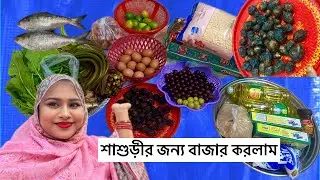 শাশুড়ী আসবেন বেড়াতে , তাই নিজেই বাজারে চলে আসলাম।Dhaka Bazar |  Withrokaia Vlog video 2024