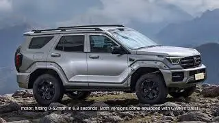 GWM Tank Starts Presales of New Tank 400 SUV at $43,520