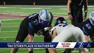 'No place I'd rather be': Matt Erickson stays home to play for Huskers