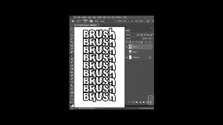 Create Brush From Text in Photoshop | VIBA Animation