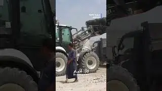 Rubble removal campaign begins in rural Maaret al-Numan, Syria