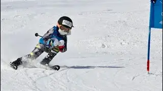 Schuss Mt. MI, Ski Race Boys under 7 group 1st place 2021-2-21