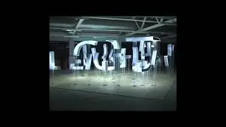Perspective Light Sculpture by Marko Bolkovic