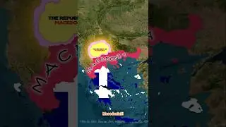 Why Greece and North Macedonia USED TO hate each other #maps #geopolitics #history