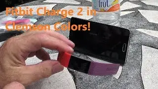 Fitbit Charge 2 in School Colors