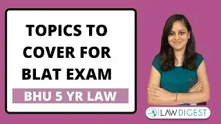 BHU BA/BCOM LLB | BLAT Exam topics to study