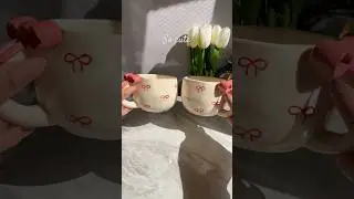 Meesho coffee mugs 🎀☕️🎀 #meesho #unboxing #meesho eeshofinds #shorts #aesthetic #youtubeshorts