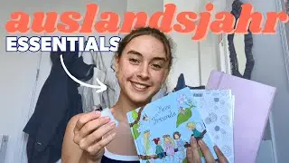 5 Dinge, die du UNBEDINGT EINPACKEN solltest 🇬🇧 Auslandsjahr England