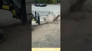 Asphalt Removal Process Precision Blade Cutting and Lifting #shorts