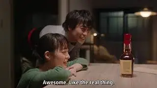 Suntory Maker Mark Thanks Label Asakura Aki Sano Gaku - Japanese AD
