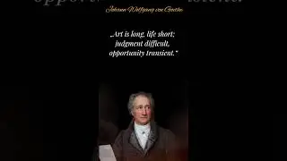 Johann Wolfgang von Goethe #quotes