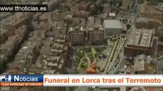 El funeral por las victimas del terremoto en Lorca y el ultimo atentado en Pakistan  13-05-2011