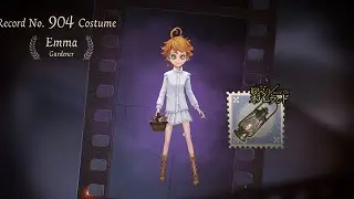 Identity V | Playing Emma as “Emma”!!! The Promised Neverland Gameplay!