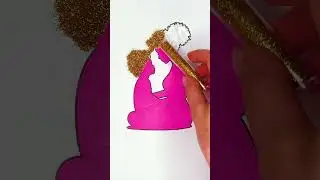 💕👩&zwj;🍼 Mother & Child ⏪ Reverse Glitter Art ✨ #glitter #glitterart #mothersday #mother #love