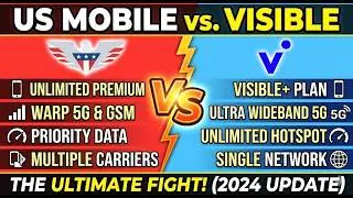 Compare US Mobile vs Visible Plans, 5G Speeds, Coverage, and Hotspot Features