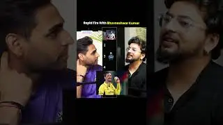 Rapid Fire With Bhuvneshwar Kumar Podcast #cricket #ipl #csk  #ipl2025