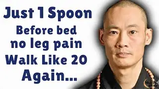Just 1 Spoon Before Bed to Restore Leg Strength and Feel 20 again | Night Routine for Seniors ۔۔۔۔۔