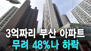 3억짜리 부산 아파트 무려 48%나 하락