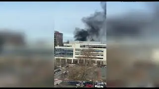 Capitol Hill Burning Smoke Rising 🤯😩😨